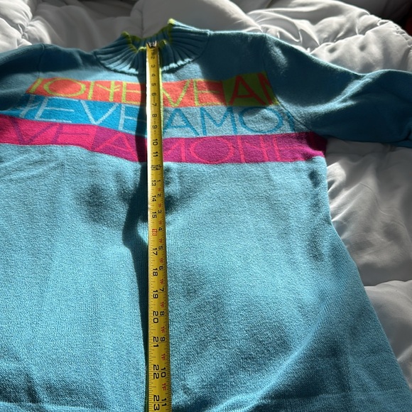 Neve Colorful Zipper Sweater - Picture 6 of 8
